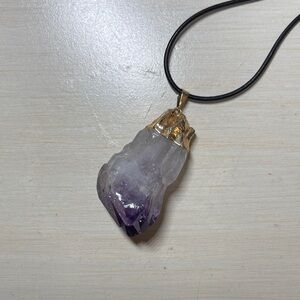 Amethyst Pendant Necklace